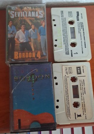Lote 2 Casetes Bordon 4 - Sevillanas/Rumbas