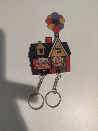Llavero Casa UP con Globos