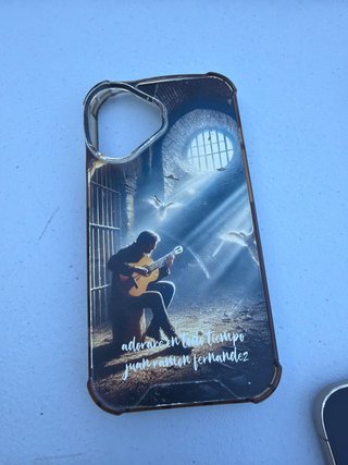 Funda iPhone con diseño de guitarrista