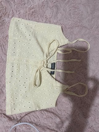 Top Verano Encaje