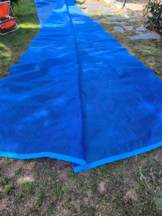 Manta térmica para piscina 15mx3m