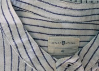 Camisas Cuello Mao Álvaro Moreno Talla L/M