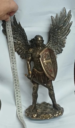 Figura San Miguel Arcángel Bronce