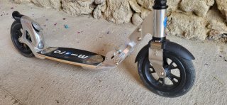 Patinete Micro Negro 2 Ruedas 200mm