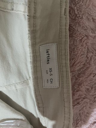 Pantalones anchos beige
