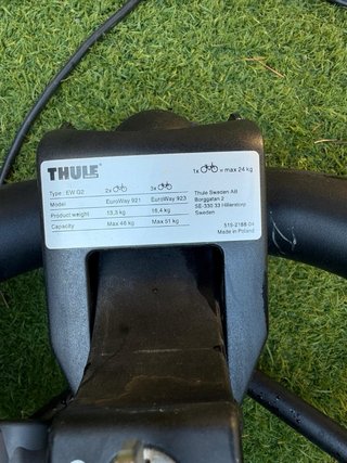 Portabicicletas Thule Euroway G2 Bola