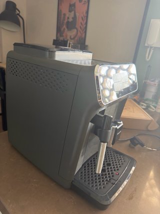 Cafetera Philips con molinillo