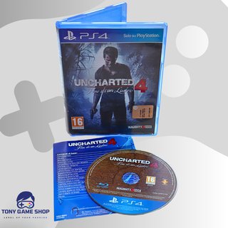 PS4 Uncharted Collection + Uncharted 4 CIB ITA