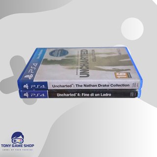 PS4 Uncharted Collection + Uncharted 4 CIB ITA