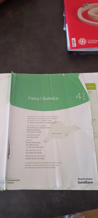Física i química, 4 ESO, Projecte Construint mons