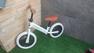 Bicicleta sin pedales XQMAX BIKE blanca