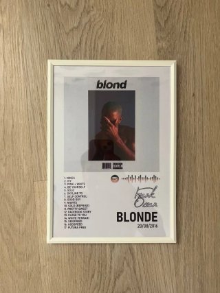 Cuadro Blonde de Frank Ocean