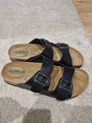 Sandalias ULANKA cuero negro