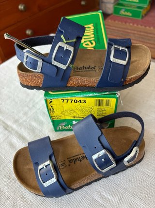 Sandalias Betula Azul Talla 30