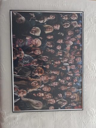 Puzzle Harry Potter 1000 piezas enmarcado