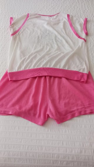 Pijama Verano Niña Gatos. T / 16