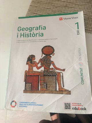 Libro escolar 1 de la ESO