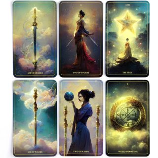 Tarot Hermosas ilustraciones