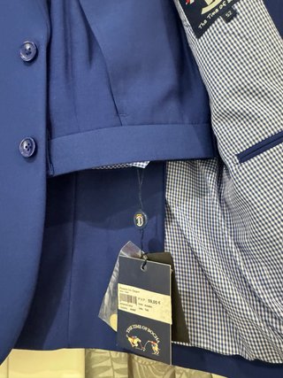Traje azul The time of Bocha