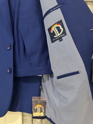 Traje azul The time of Bocha