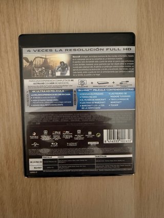 Warcraft 4K Ultra HD + Blu-ray