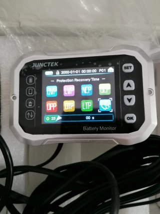 Kit Monitor Batería JUNCTEK Color