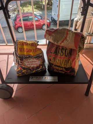 Barbacoa Gardenstar carbón 2 bandejas