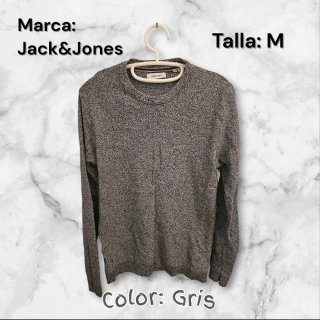 Jersey Jack&Jones Gris Talla M