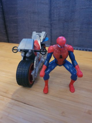 Moto Spiderman Pequeña