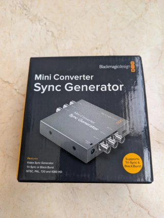Blackmagic Mini Converter Sync Generator