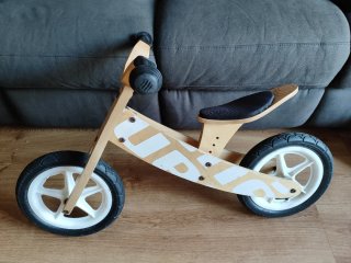 Bicicleta madera niño 2-3 años