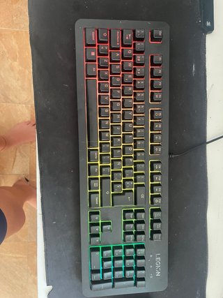 Teclado y Ratón Gaming Lenovo RGB