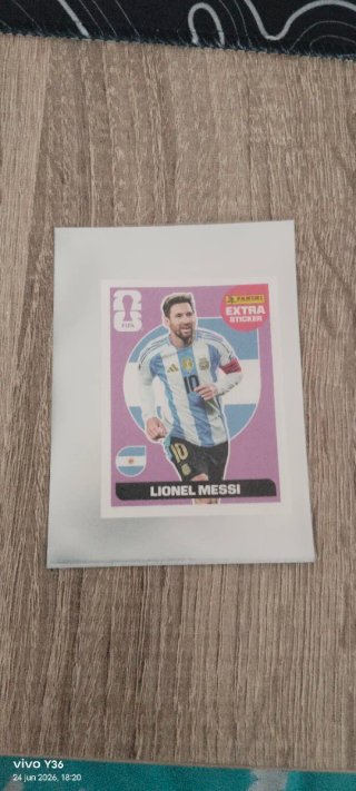 Cromos Extra Messi FIFA Panini