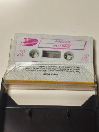Amstrad West Bank Cassette Juego