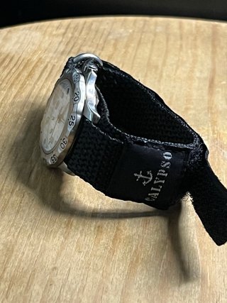 Reloj Calypso Esfera Blanca Correa Negra