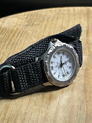 Reloj Calypso Esfera Blanca Correa Negra