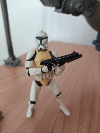 Star Wars Homing Spider Droid + 6 Soldados Clon.