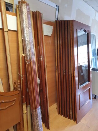Puertas de madera maciza