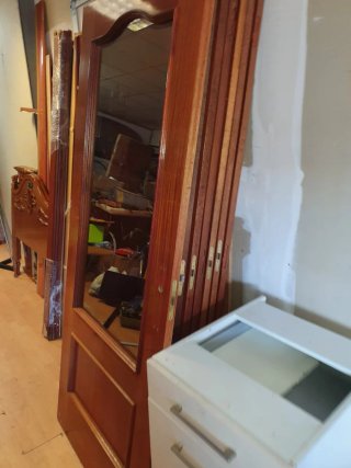 Puertas de madera maciza