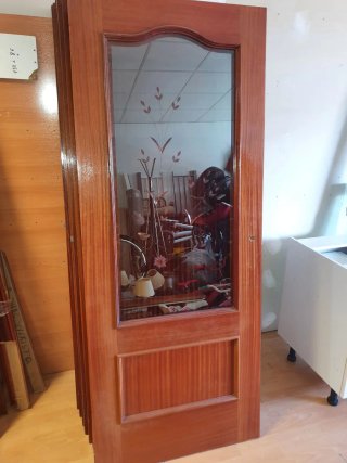 Puertas de madera maciza