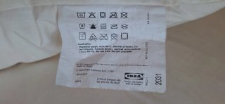 2 Almohadas Pluma Ikea Blancas