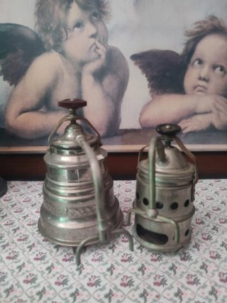 2 Vecchie Caffettiere Metalliche