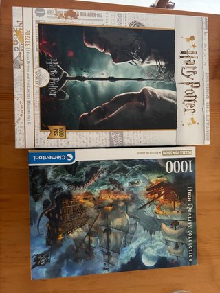 Puzzle Harry Potter y Barco 1000 piezas