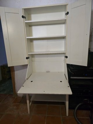 Escritorio Secretar Hemnes Ikea Blanco