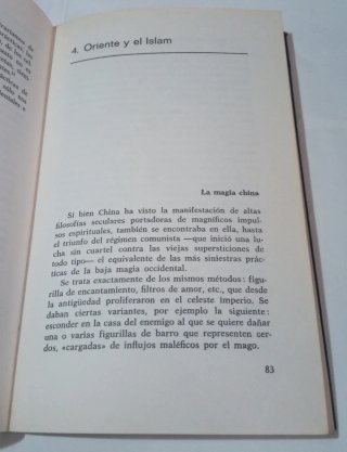 Libro La Hechicería. Técnicas de los maleficios.