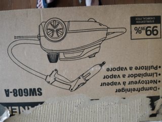 Limpiador a vapor TVD SW608-A 1800W 1.3 litros
