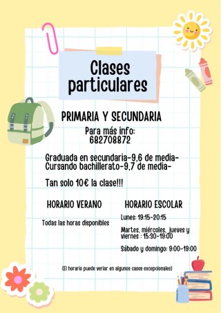 Clases particulares