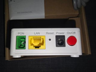 Módem Fibra ZTE ZXHN F601