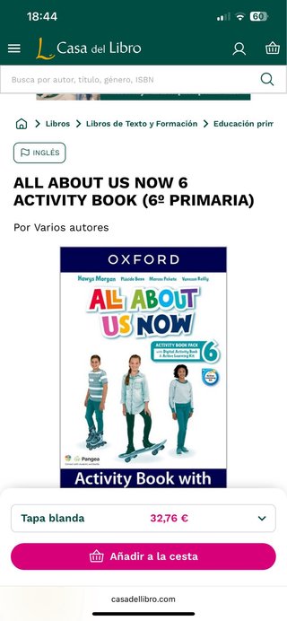 All about Us Now 6 Work Book (Spain)