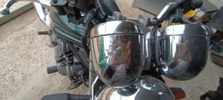 Yamaha XJ600N Verde